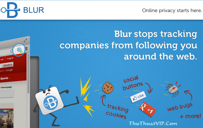 Add-on Blur: Tiện ích  bảo mật tốt nhất trên trình duyệt Firefox
