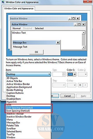 điều chỉnh kích thước icon trên desktop windows (3)