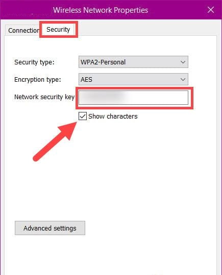 Cách xem mật khẩu wifi đã kết nối trên máy tính windows (11)