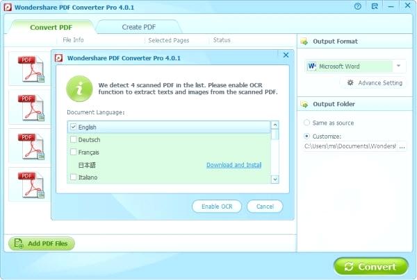 Advanced Word to Pdf Converter