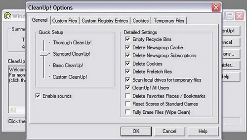 Download Cleanup – Phần mềm tối ưu và dọn dẹp hệ thống máy tính