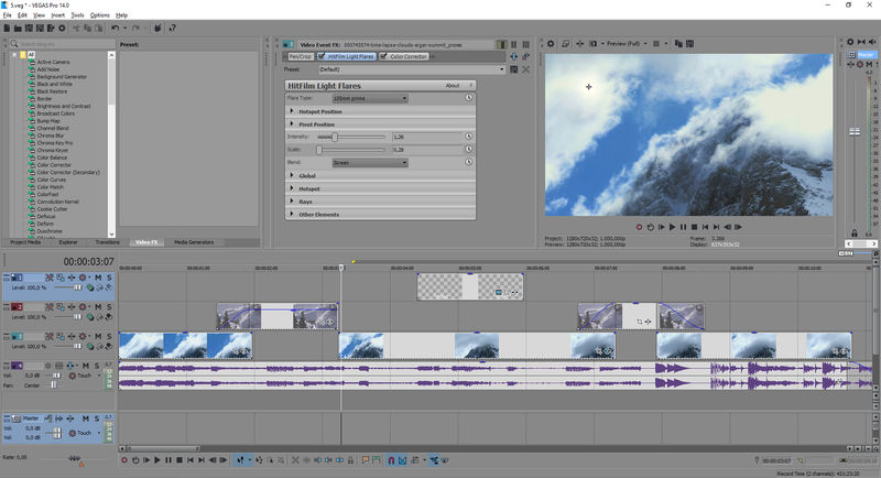 Download Vegas Pro 14 – Phần mềm xử lí video chuyên nghiệp