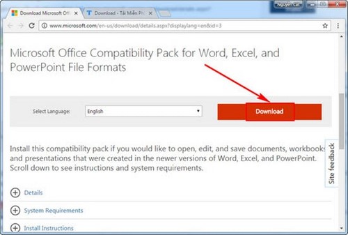 Nâng cấp office 2003 sẽ giúp người dùng mở được các file 2007