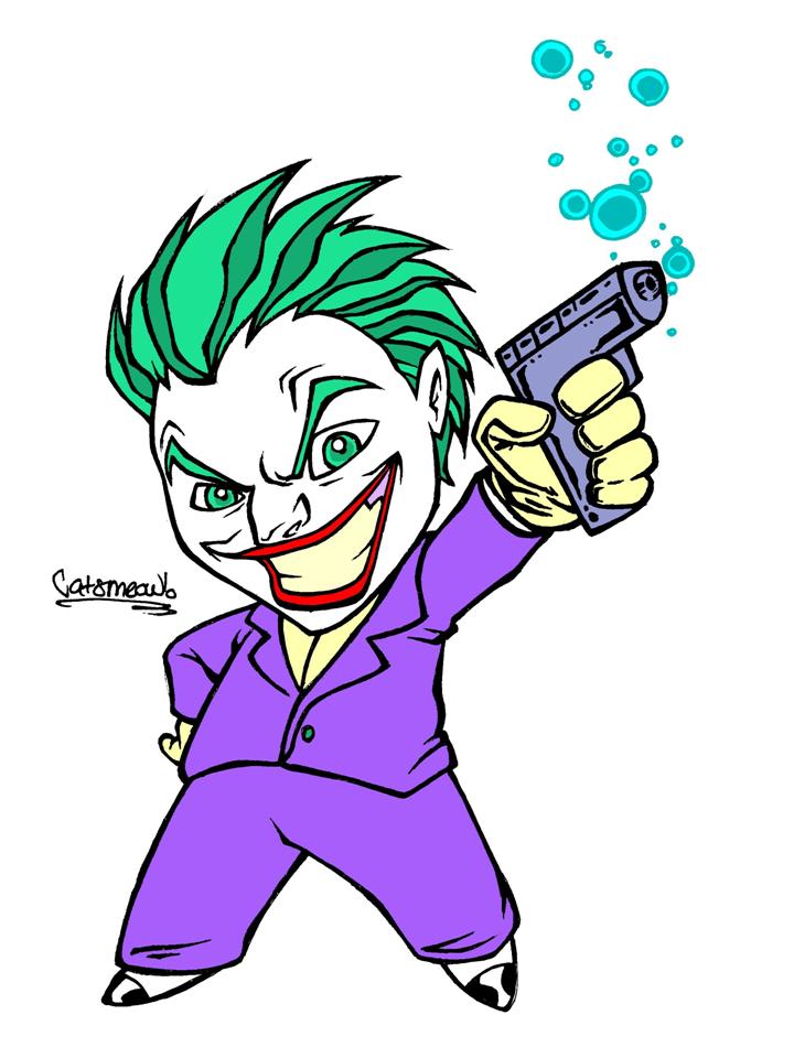 Ngoài cái mặt đáng sợ của vị tướng này ra thì ảnh joker chibi này cũng cute phết đấy anh em nhỉ