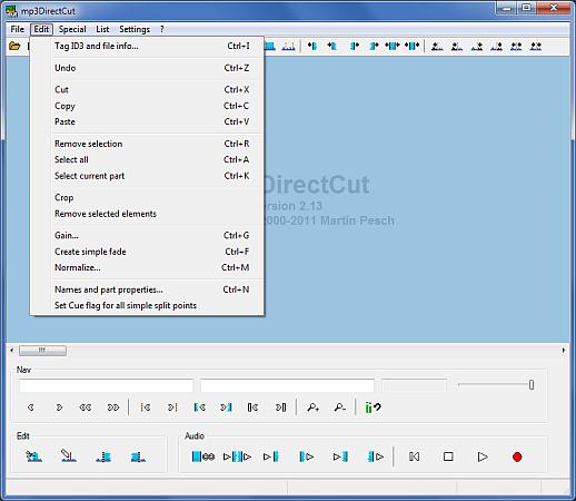 Download mp3DirectCut - Phần mềm cắt, tạo nhạc chuông trên điện thoại