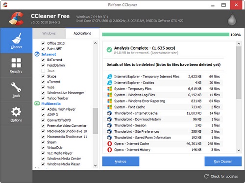 Download CCleaner – Phần mềm dọn dẹp, tăng tốc độ máy tính