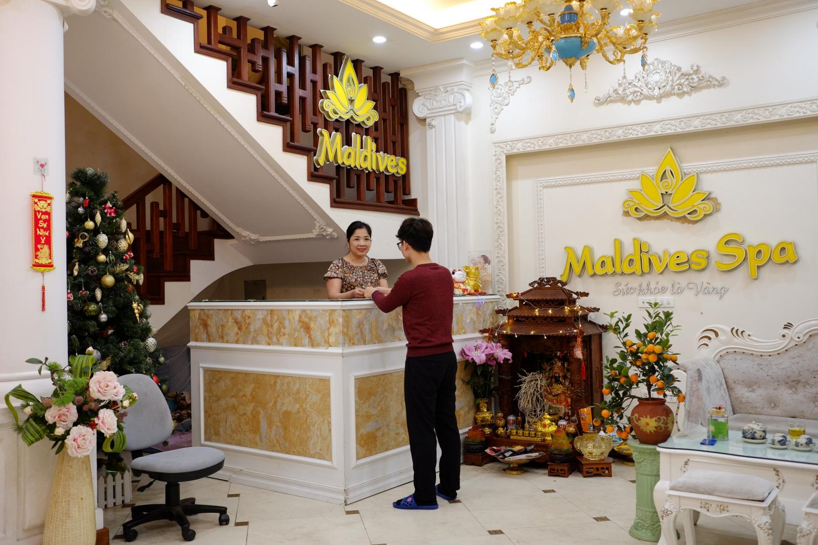 Maldives Massage Body, xông hơi thảo dược Tại Hoàng Mai TP Hà Nội