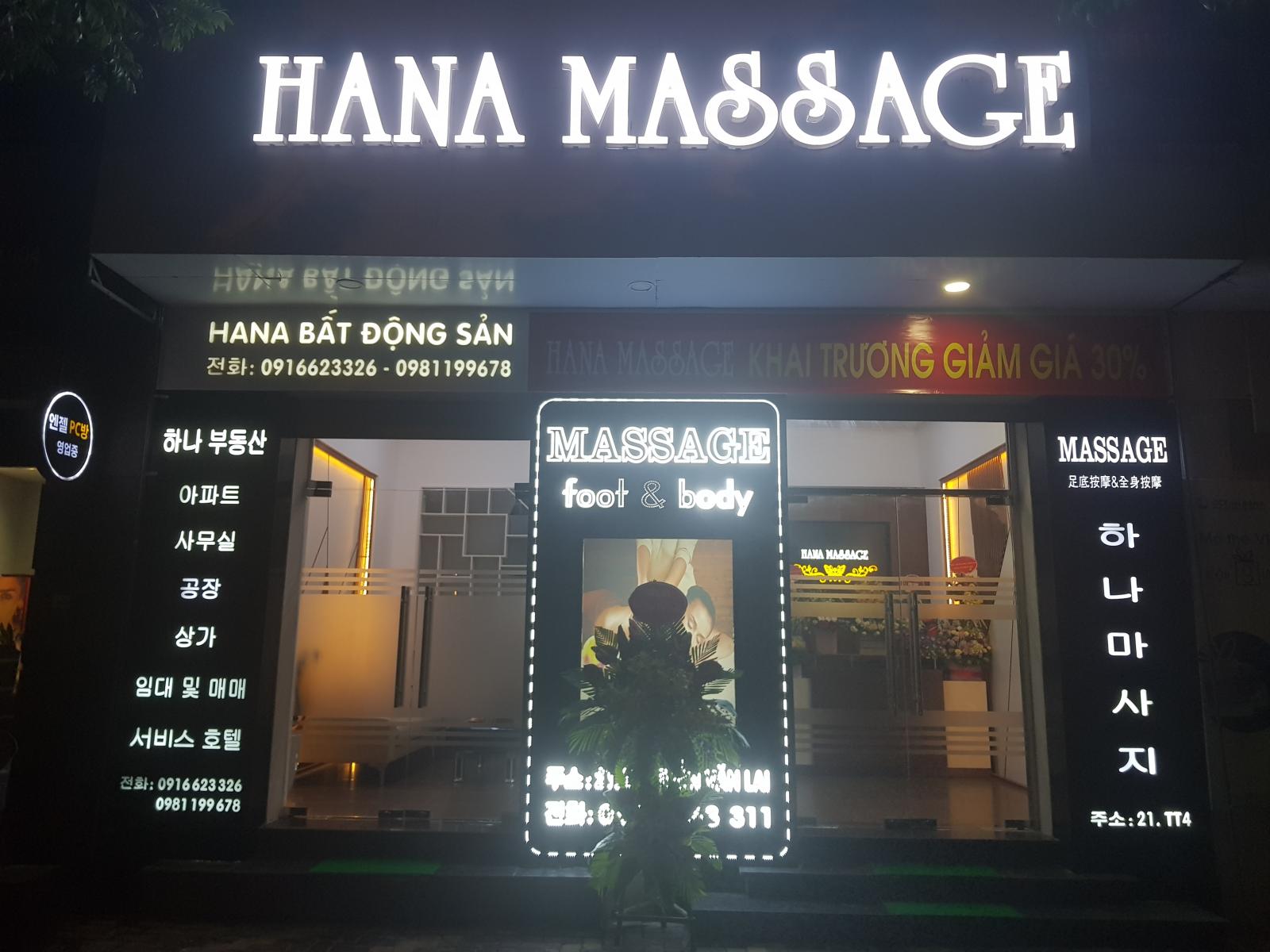 Hana Massage Tại Ba Đình Hà Nội